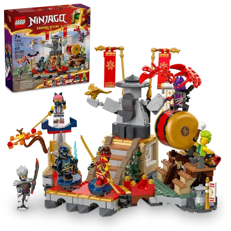 Tournament Battle Arena Playset Ninjago Minifigures Minifigures